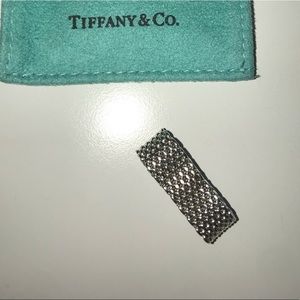 Tiffany & Co Mesh Ring Size 8